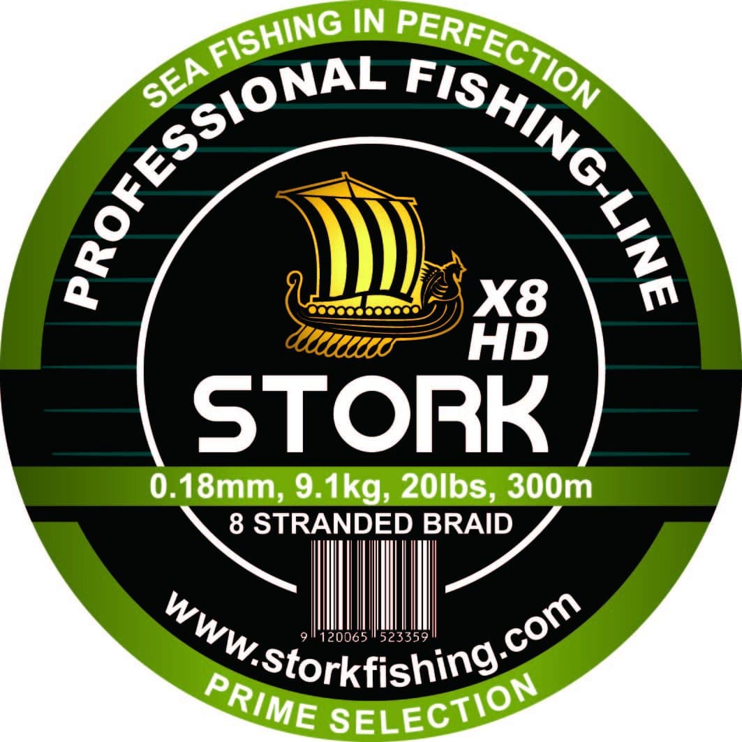 Stork HDx8, 8-Hilo Trenzado Pesca Premium 300m — view 10