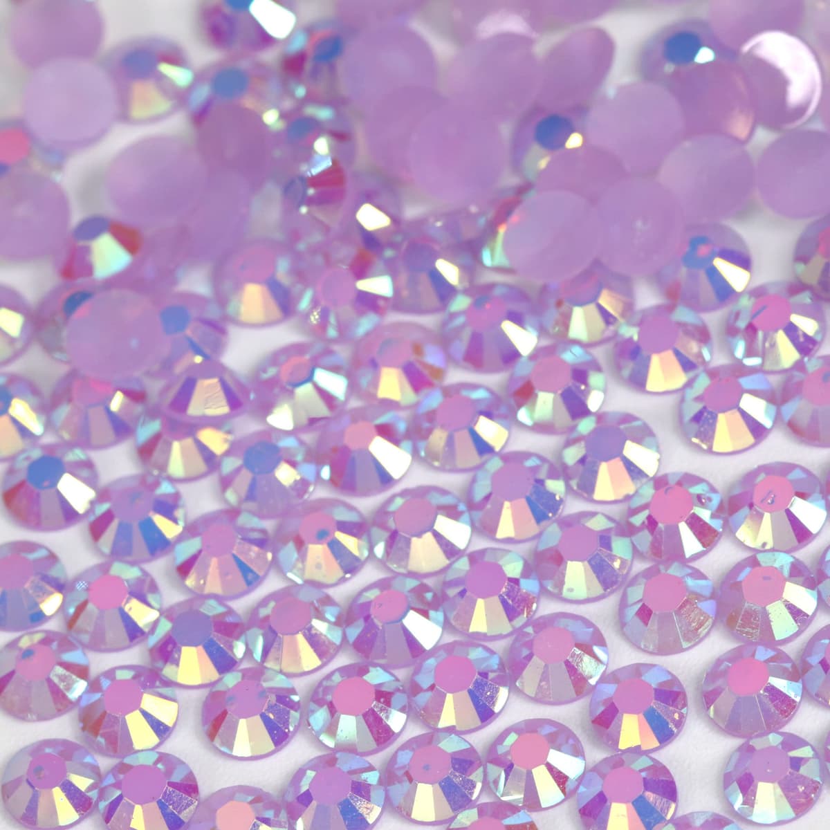 1000pcs 4mm Flat Back Non-Stick Rhinestone Crystal Diamantes Nail Art & Craft Scrapbooking Embellishments 90 Available Colours (4mm, AB Clear #A13) — view 52