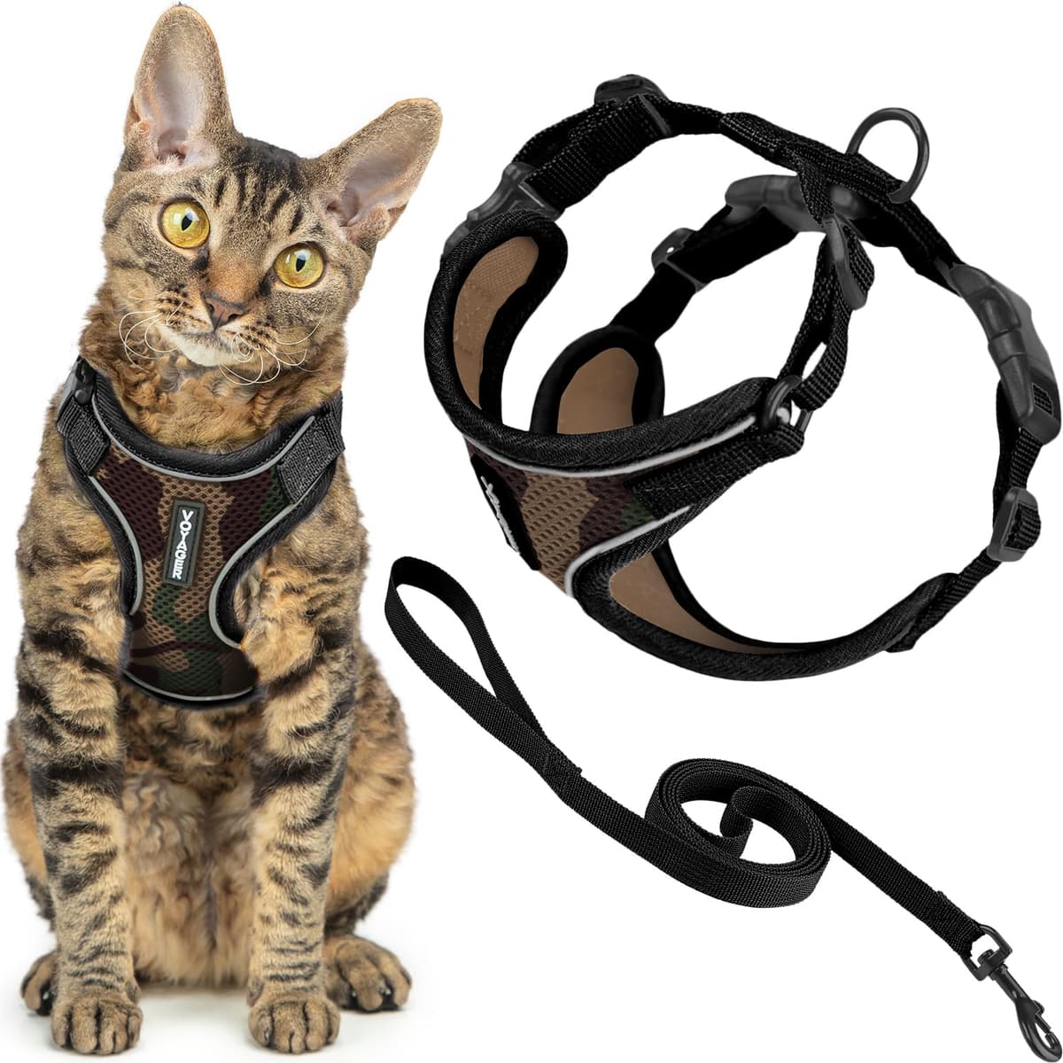 Best Pet Supplies Voyager Step-in Lock Pet Harness – All Weather Mesh, Adjustable Step in Harness for Cats and Dogs Turquoise (Matching Trim), XL (Chest: 22-36") — view 17