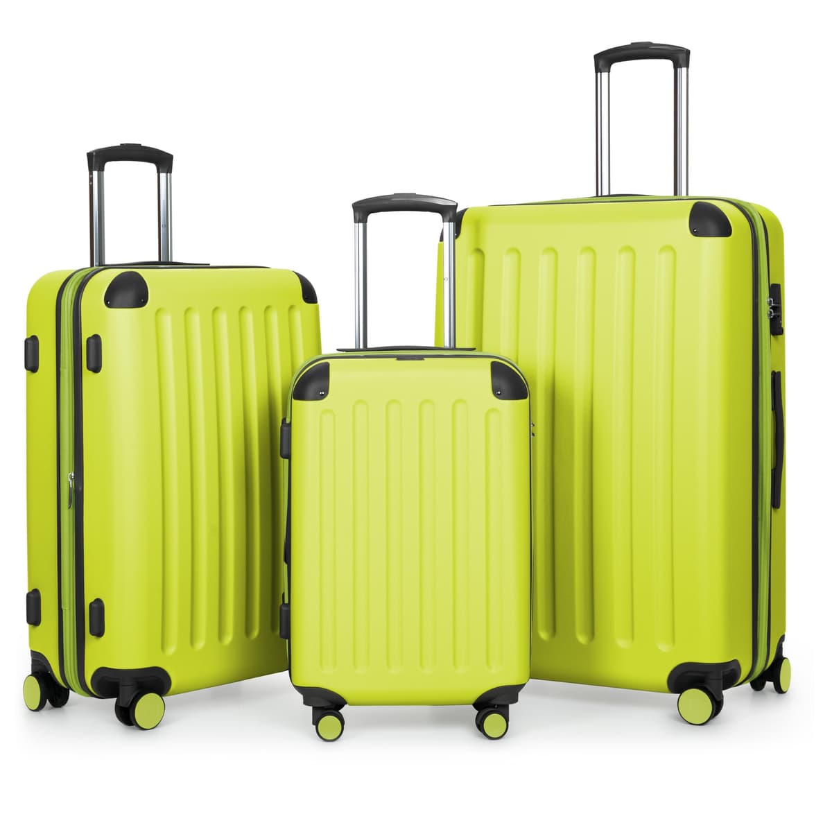HAUPTSTADTKOFFER - Spree - Equipaje de Mano, Maleta rígida, Trolley expandible, 4 Ruedas Dobles, TSA, 55 cm, 42 litros, Blanco — view 12
