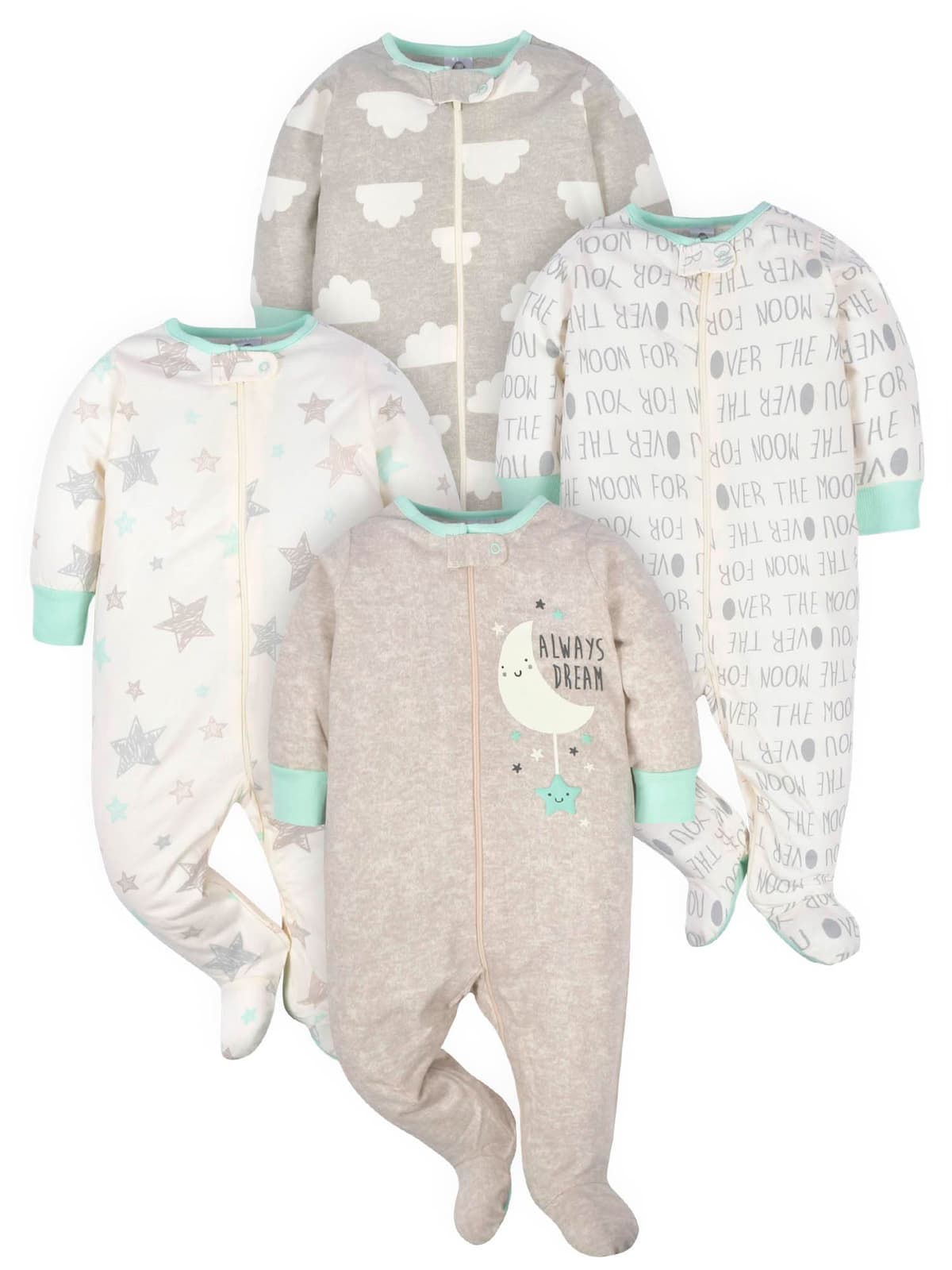 Gerber Paquete de 4 Pies Sleep 'N Play Duermen para bebés y niños pequeños Bebé-Niños — view 18