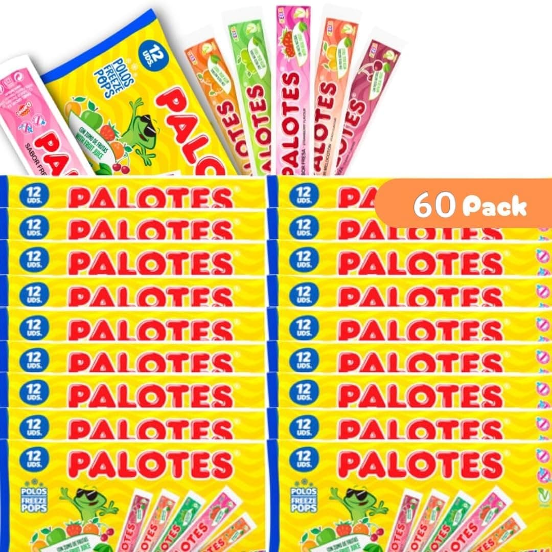 Polos Flash Kelia SIN AZUCAR - 60 Unidades de Flash - Polines Flax Sin Azucar - 5 Sabores: Fresa, Cola, Naranja, Limon y Frambuesa - Polos Kelia Sin Azucar — view 5