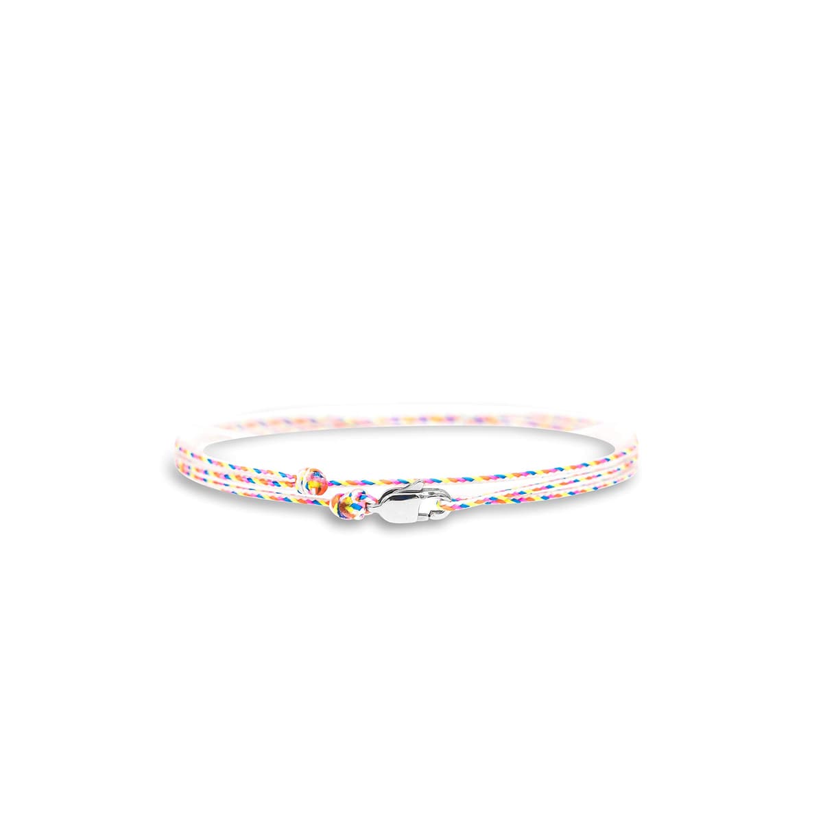 Made by Nami Pulsera Fina para Hombres y Mujeres con Cierre de Mosquetón Hecha a Mano - Joyería Marítima para Surfistas - Pulsera de Tela Minimalista - 100% Impermeable y Ajustable (Vino Rojo Negro) — view 30