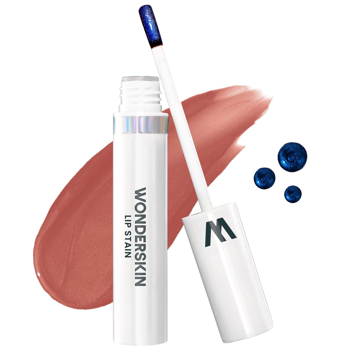 Wonderskin Wonder Blading All Day Lip Stain Peel Off Masque - Long Lasting, Waterproof and Transfer Proof Nude Lip Tint, Matte Finish Peel Off Makeup (Whimsical Masque) — view 43