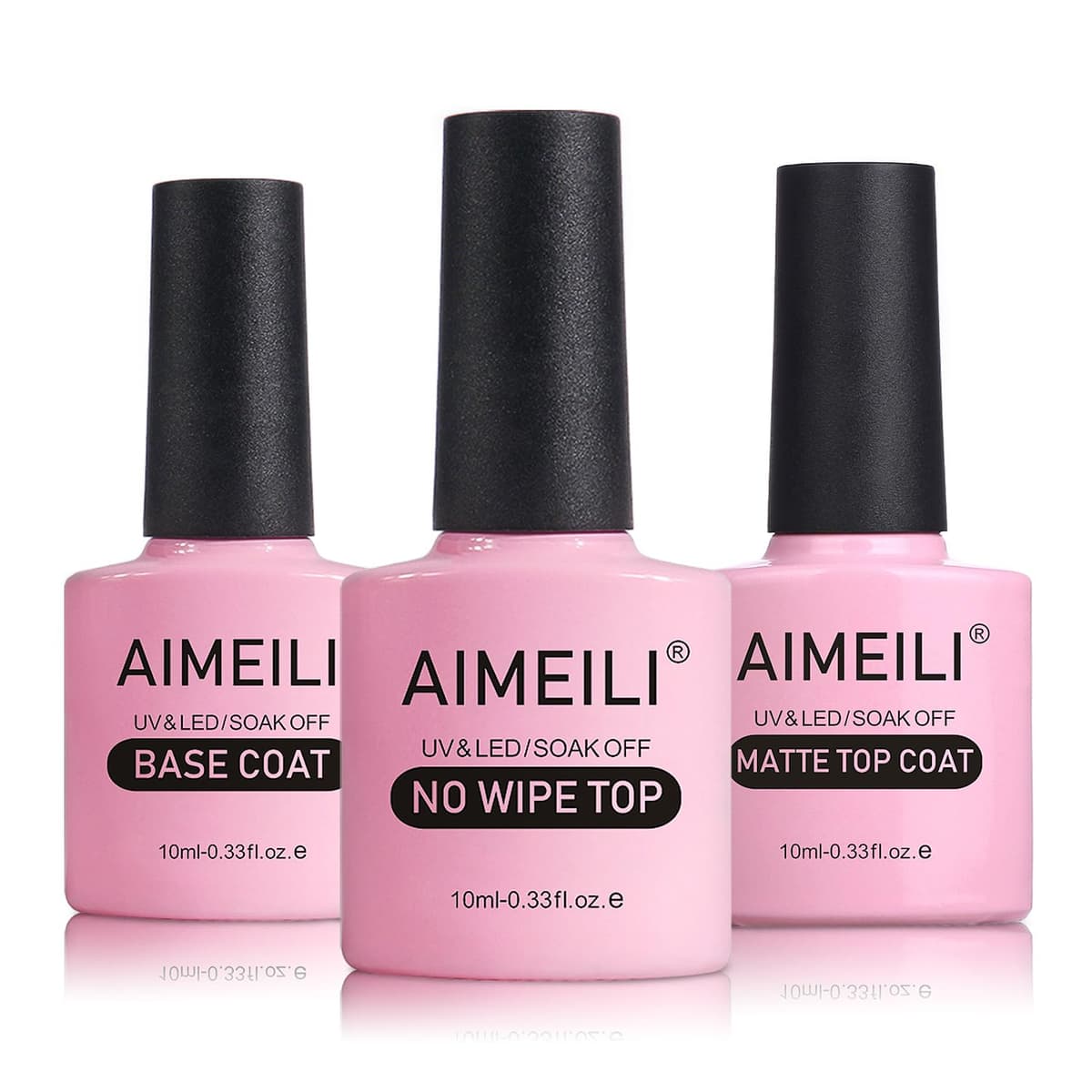 AIMEILI Gel Uñas Constructor Base Coat y Builder Gel 7 en 1 Nail Extensión Esmaltes Semipermanentes de Uñas UV LED Building Base 10ML — view 40