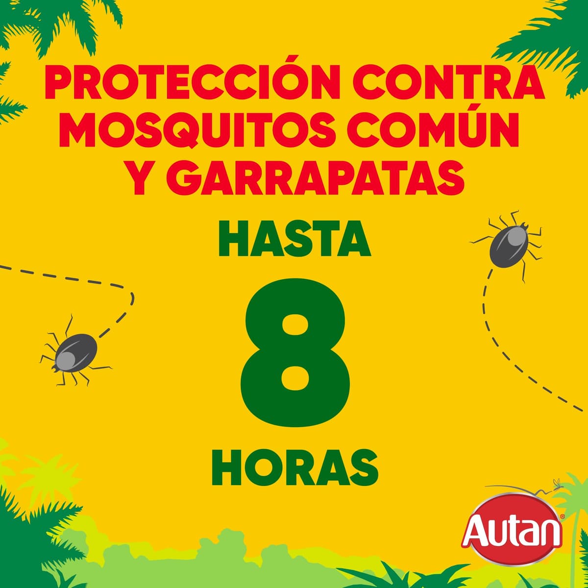 Autan Protection Plus Repelente de Mosquitos en Spray - Protege de mosquitos, moscas y garrapatas, 100ml, Loción (Paquete de 2) — view 4