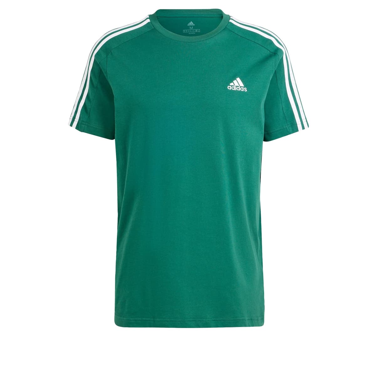 adidas Essentials Single Jersey 3-Stripes tee Camiseta de Manga Corta Hombre (Pack de 1) — view 42