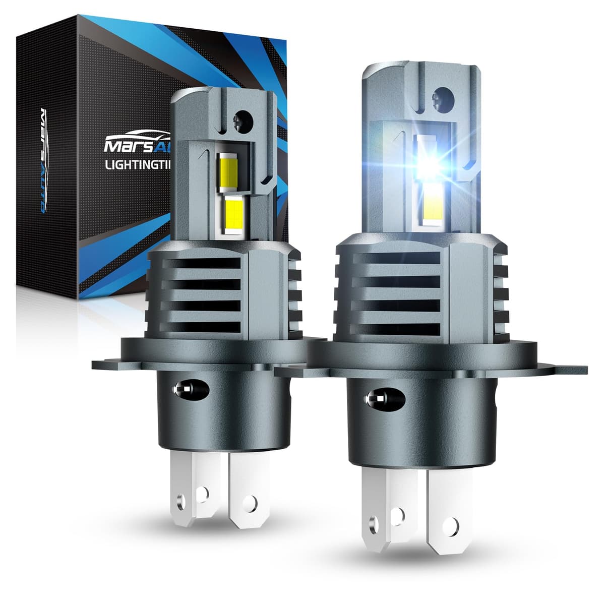 Marsauto 9005 LED Headlight Bulbs, 900% Super Bright, Real 1:1 Design 9005 HB3 LED Bulb, 6000K Cool White Halogen Replacement, 3min Plug and Play IP68, Pack of 2 — view 16