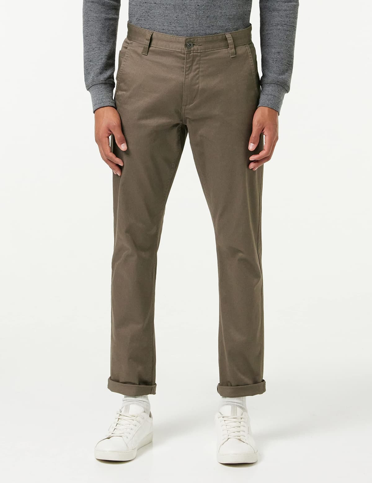 Dockers Men's Alpha Khaki Original Slim Trousers — view 5