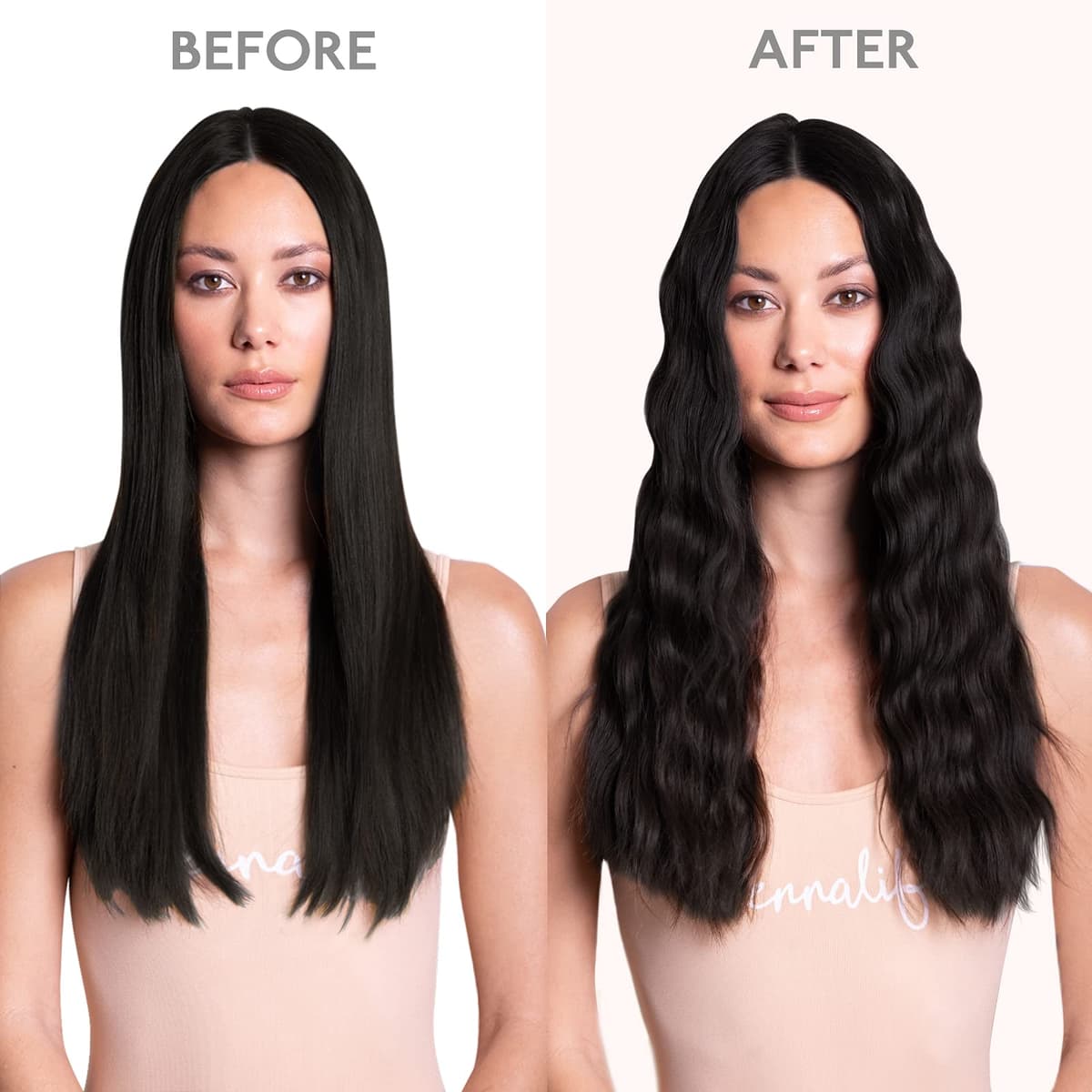 WENNALIFE Hair Extensions Clip In, 14 Inch 120g 7pcs Clip in Hair Extensions Real Human Hair Natural Black Clip In Real Hair Coloured Remy Human — view 5
