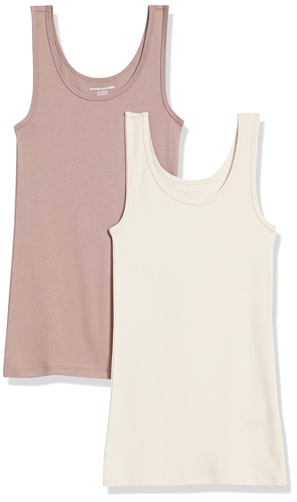 Amazon Essentials Women's Slim-Fit Vest, Pack of 2 — view 25