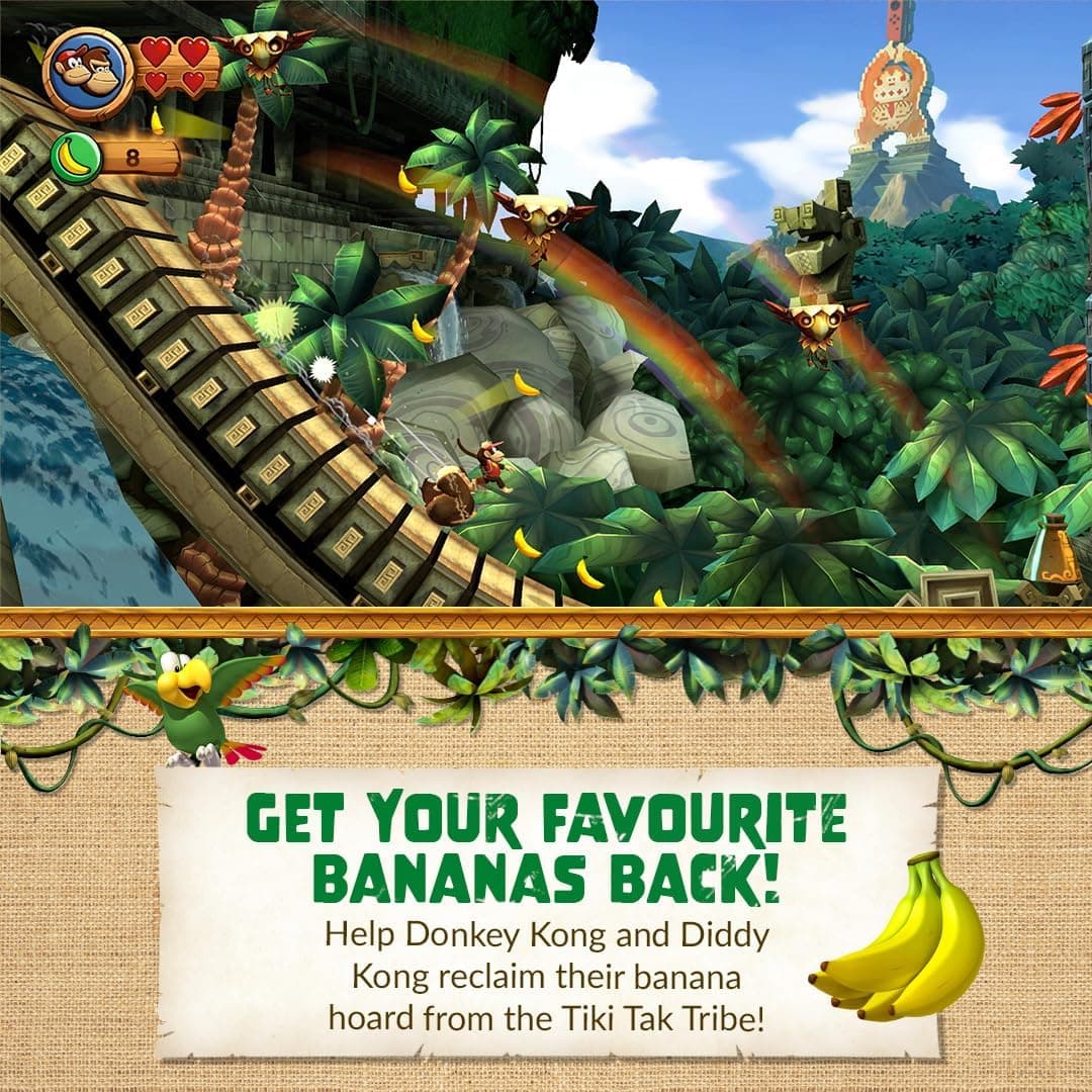 Donkey Kong Country Returns HD — view 2