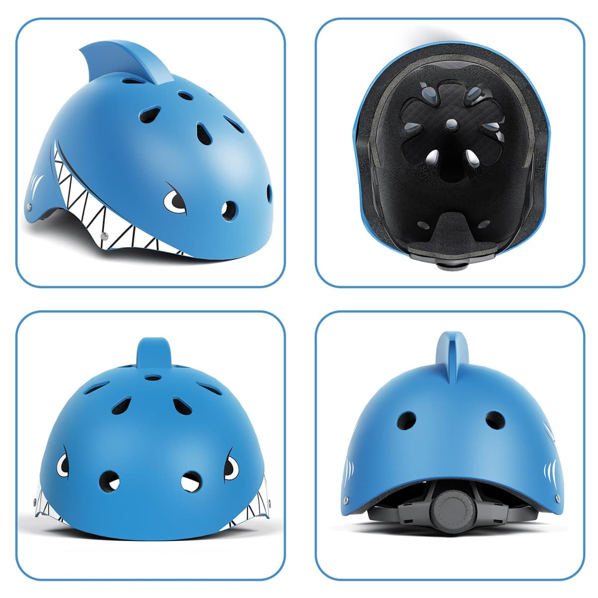 XJD Casco de Ciclismo para Niños Ajustable Casco Bicicleta Niño Casco Infantil Patinete Rollerskate de 3 a 14 Años Protecciones para Múltiples Deportes — view 42