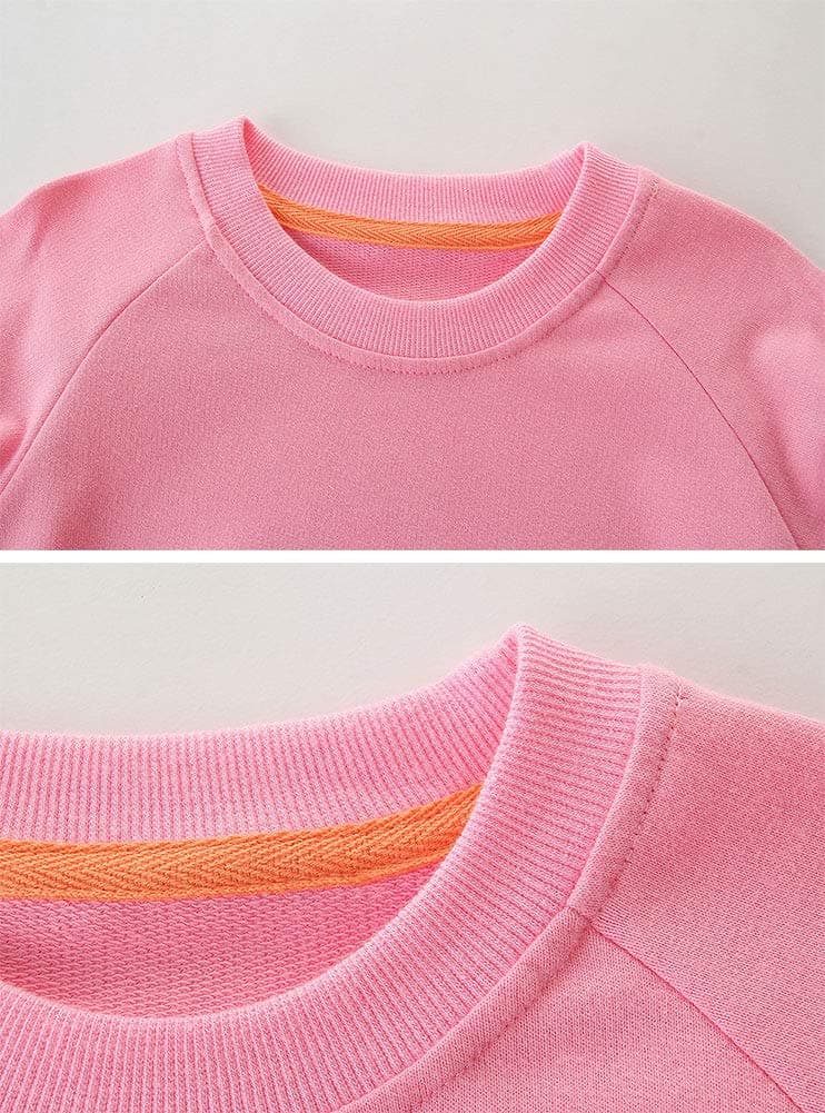 Girls Sweatshirt for Kids Cotton Top Casual Jumper Girl T Shirt Toddler Clothes Long Sleeve Pullover Age 1-12 Years — view 4