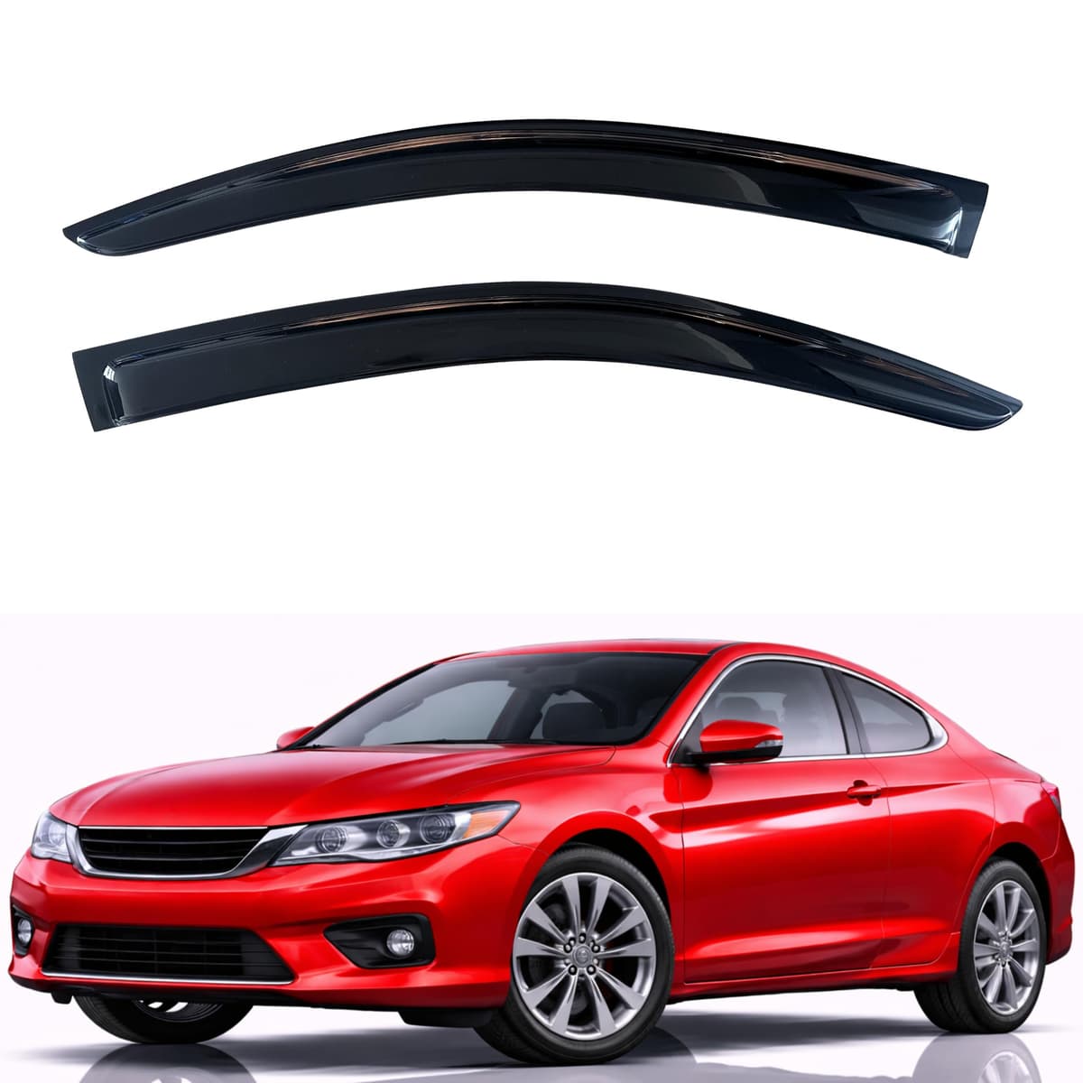 KPY Rain Guards Fit for 2006-2013 Lexus IS250 IS350, Out-Channel Window Visors Vent Wind Deflectors 4PC, Car Accessories for 06-13 Lexus is Series — view 167