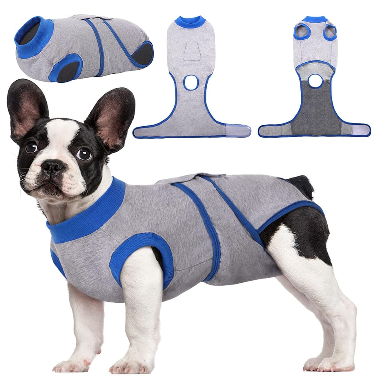 Kuoser Dog Recovery Suit Female, Dog Onesie for Surgery, Female Spay and Male Neuter Onesie for Post-Op Care, Prevent Licking Puppy Onesies — view 34