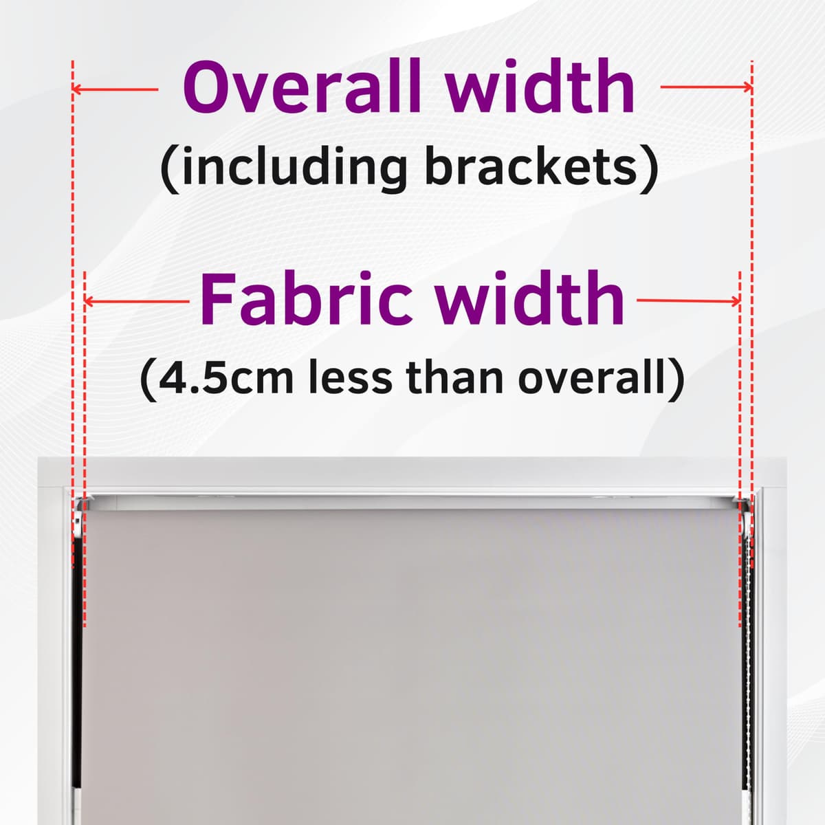 FURNISHED Roller Blinds Thermal Blackout Roller Blind - Trimmable Insulated UV Protection Child Safe Easy Fit Home Office Window Blinds, Cream, 100 cm Wide x 165 cm Long — view 2