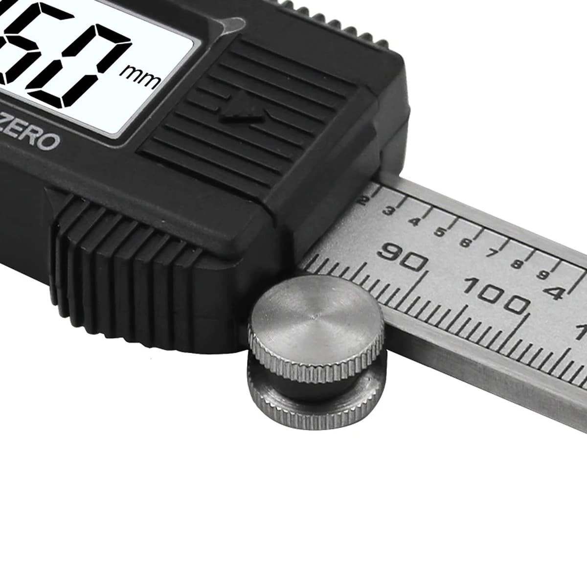Digital Vernier Calipers 150mm Stainless Steel, Electronic Measuring Caliper with LCD Screen, mm/Inch/Fraction, Inside Outside Depth Step Measurements, Splash Resistant with Case — view 8