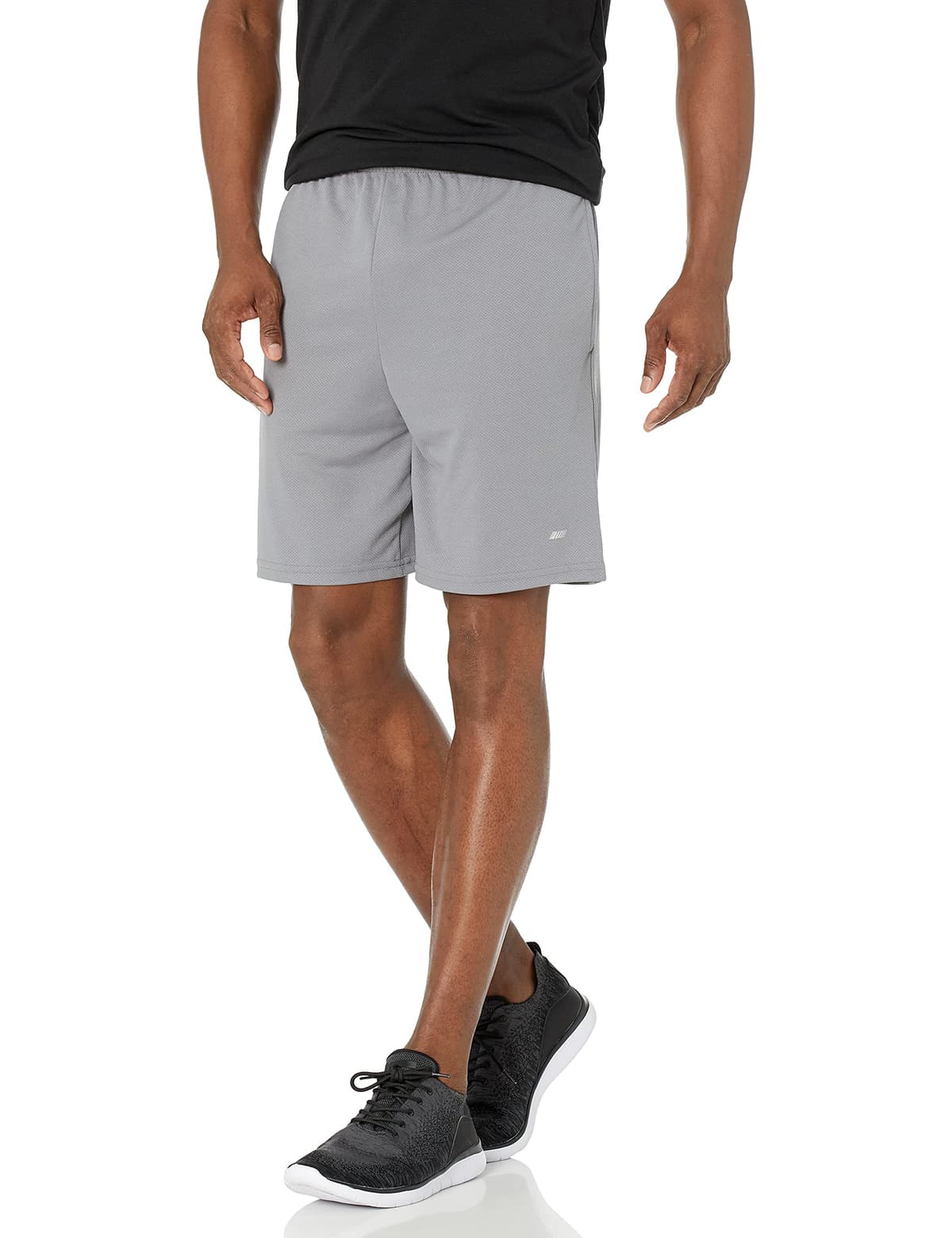 Amazon Essentials Pantalones Cortos de Entrenamiento de Corte Suelto de Alto Rendimiento para Gimnasio y Baloncesto Hombre, Pack de 2 — view 7