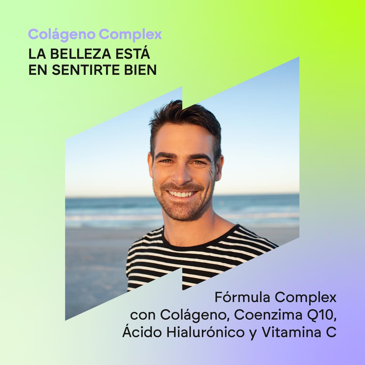 Colágeno Ácido Hialurónico - Hidrolizado + Biotina + Q10 - Piel Cartílago - Vit C D B12 y Zinc - Collagen Complex - 60 Cápsulas Nutralie — view 2