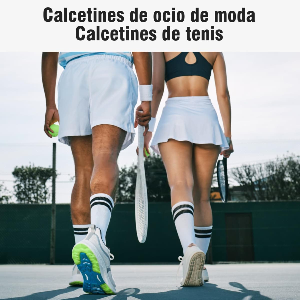 Smart Sir calcetines hombre,calcetines deporte mujer,calcetines deporte hombre（Pack de 4）,calcetines hombre algodon blancos tennis,cómodos y cálidos — view 2