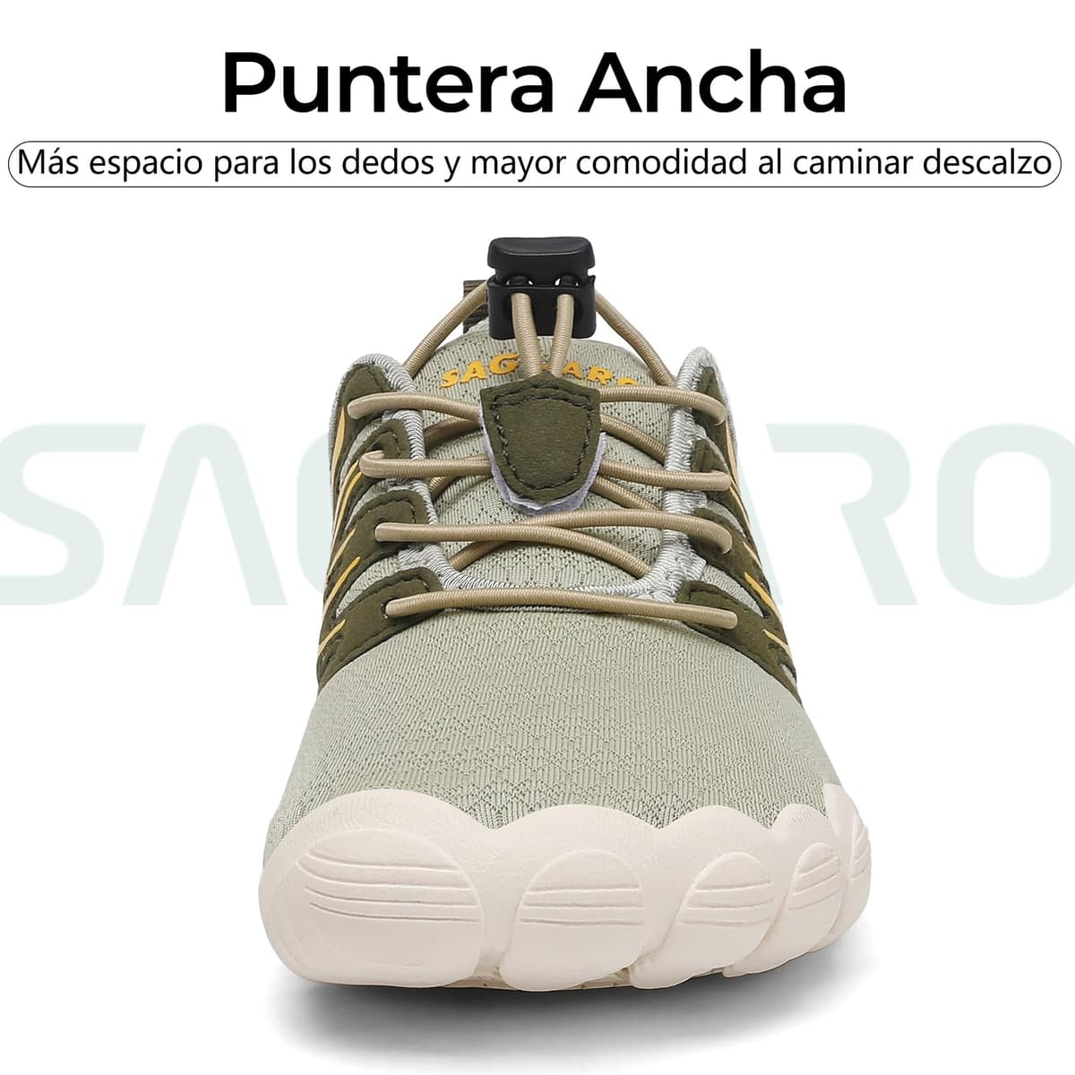 SAGUARO Escarpines de Agua Niño Niña Zapatillas Barefoot - Secado Rápido Transpirable Puntera Ancha, Gr.25-38 — view 4