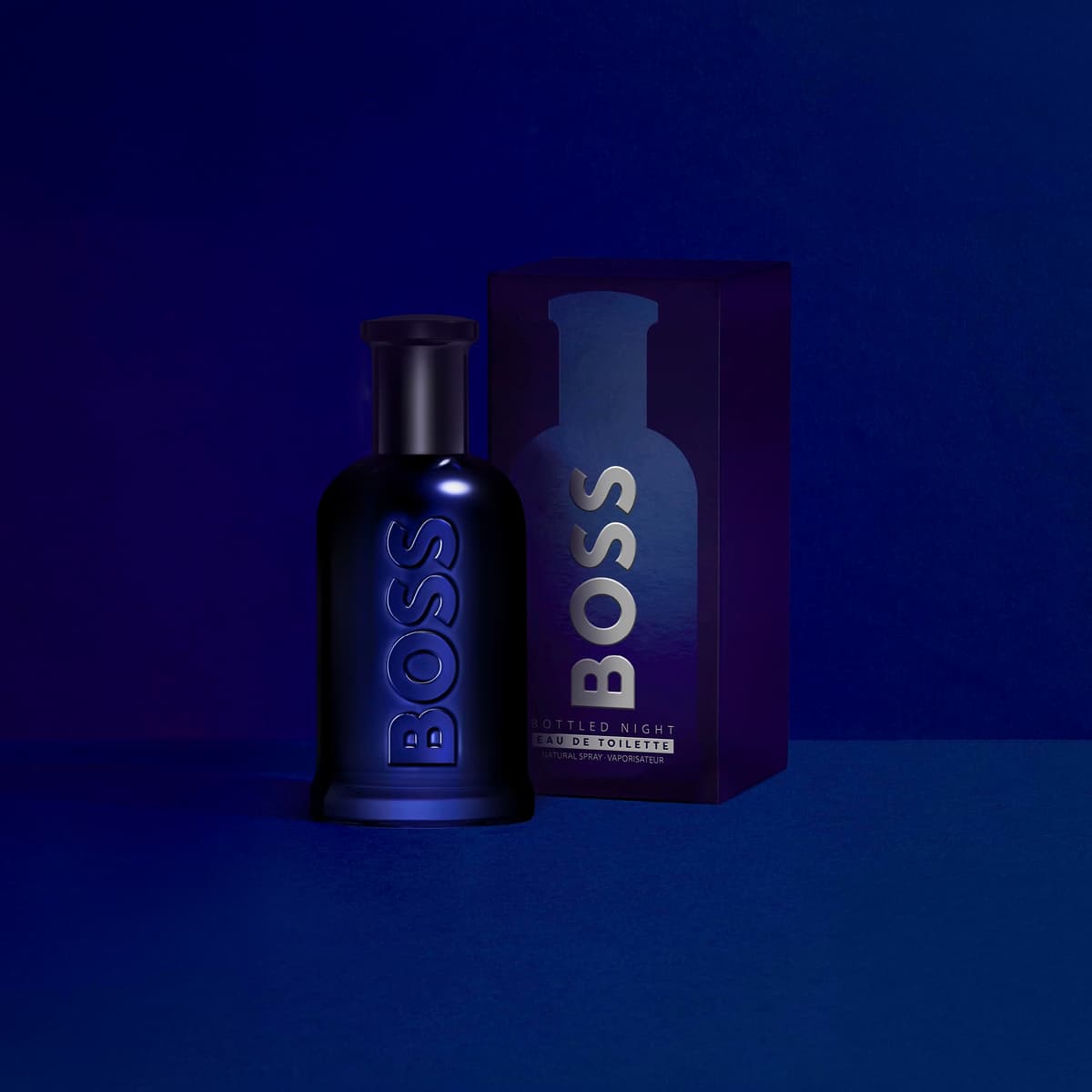 BOSS Bottled Night - Eau de Toilette for Him - Woody Fragrance with Notes of Birch Leaf, Cardamom and Musk - Medium Longevity — view 4