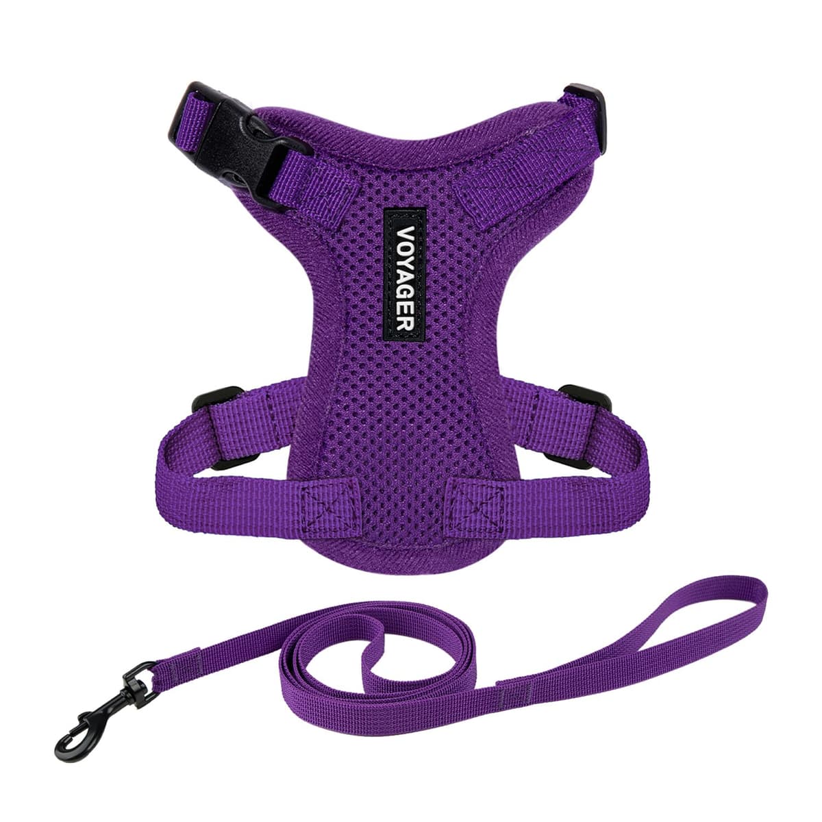 Best Pet Supplies Voyager Step-in Lock Pet Harness – All Weather Mesh, Adjustable Step in Harness for Cats and Dogs Turquoise (Matching Trim), XL (Chest: 22-36") — view 42