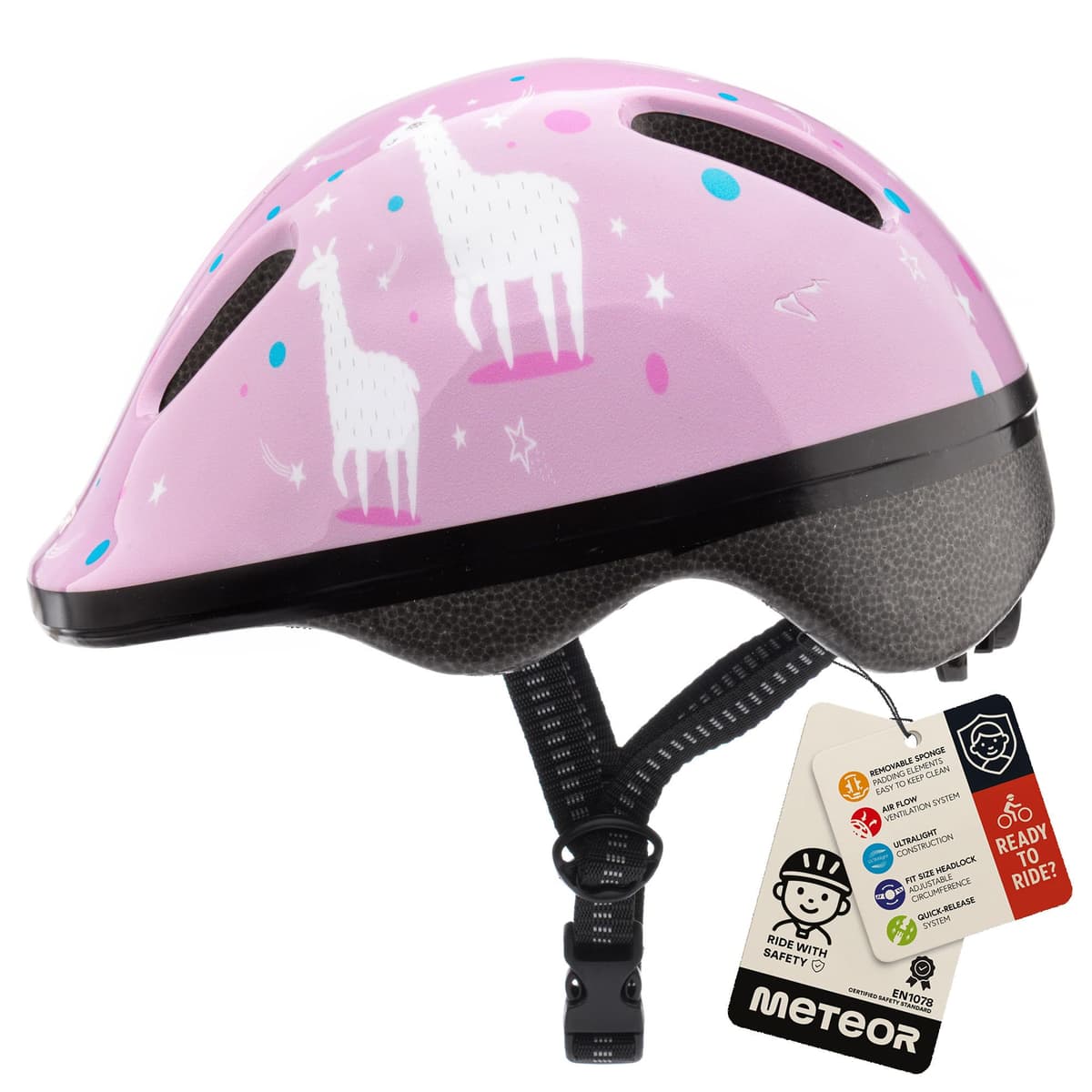 Casco Bicicleta para Niñas y Niños - Helmet Infantil de Bici para Ciclismo MTB Road Race Montaña BMX Carretera y Actividad Ciclista - Rolerskate Patines — view 25