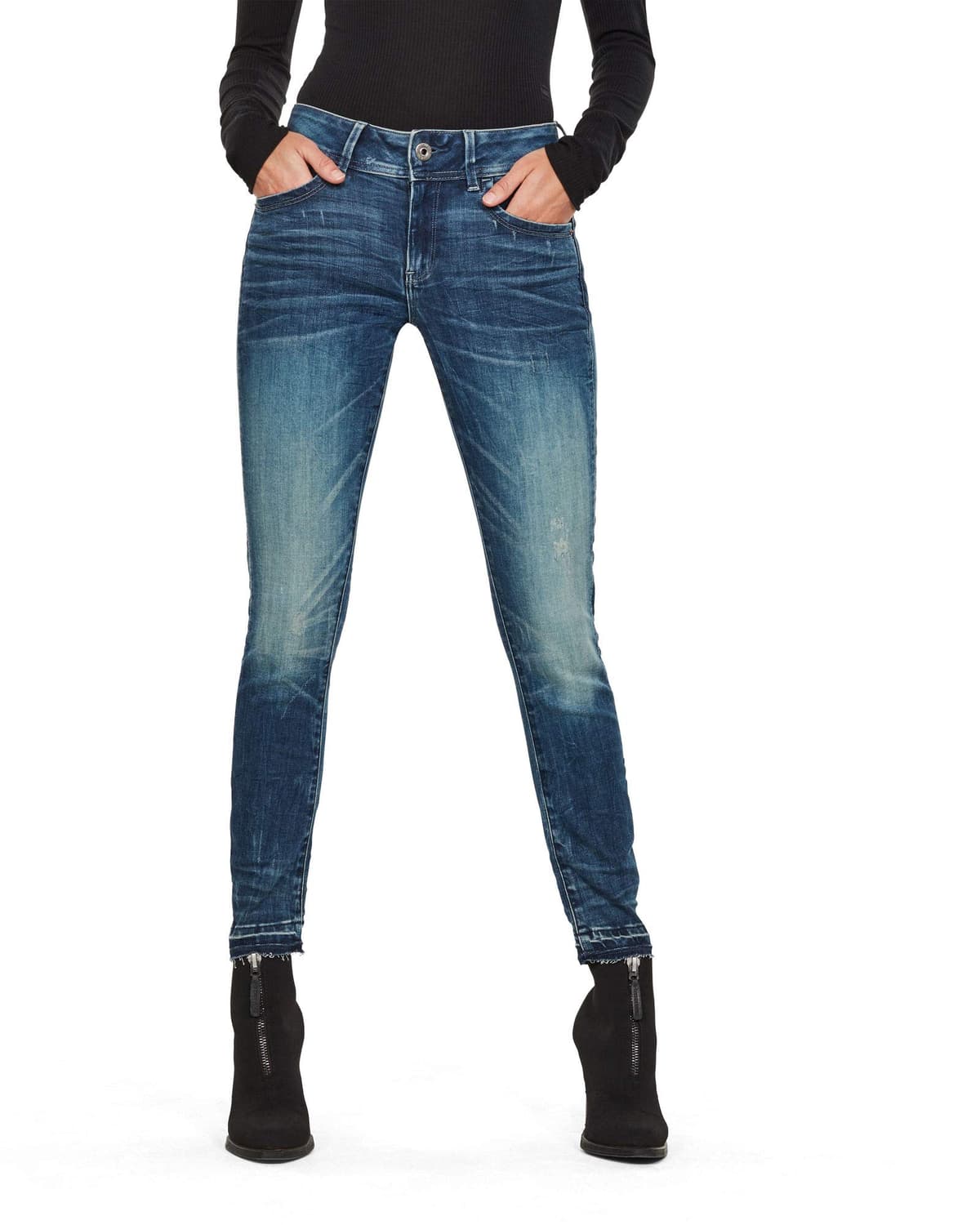 G-Star Lynn Mid Skinny Jeans - Vaqueros Mujer — view 28