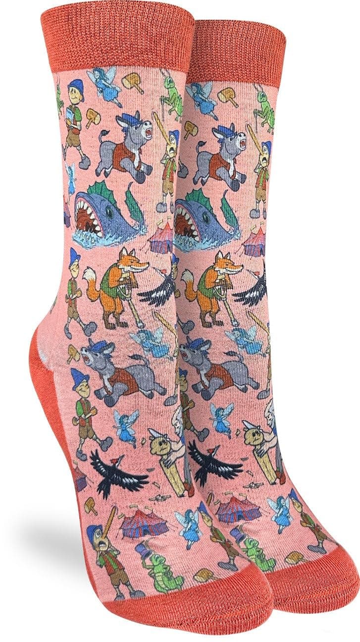 Good Luck Sock Women's Floral Dinosaurs Socks, Shoe Size 5-9 — view 36