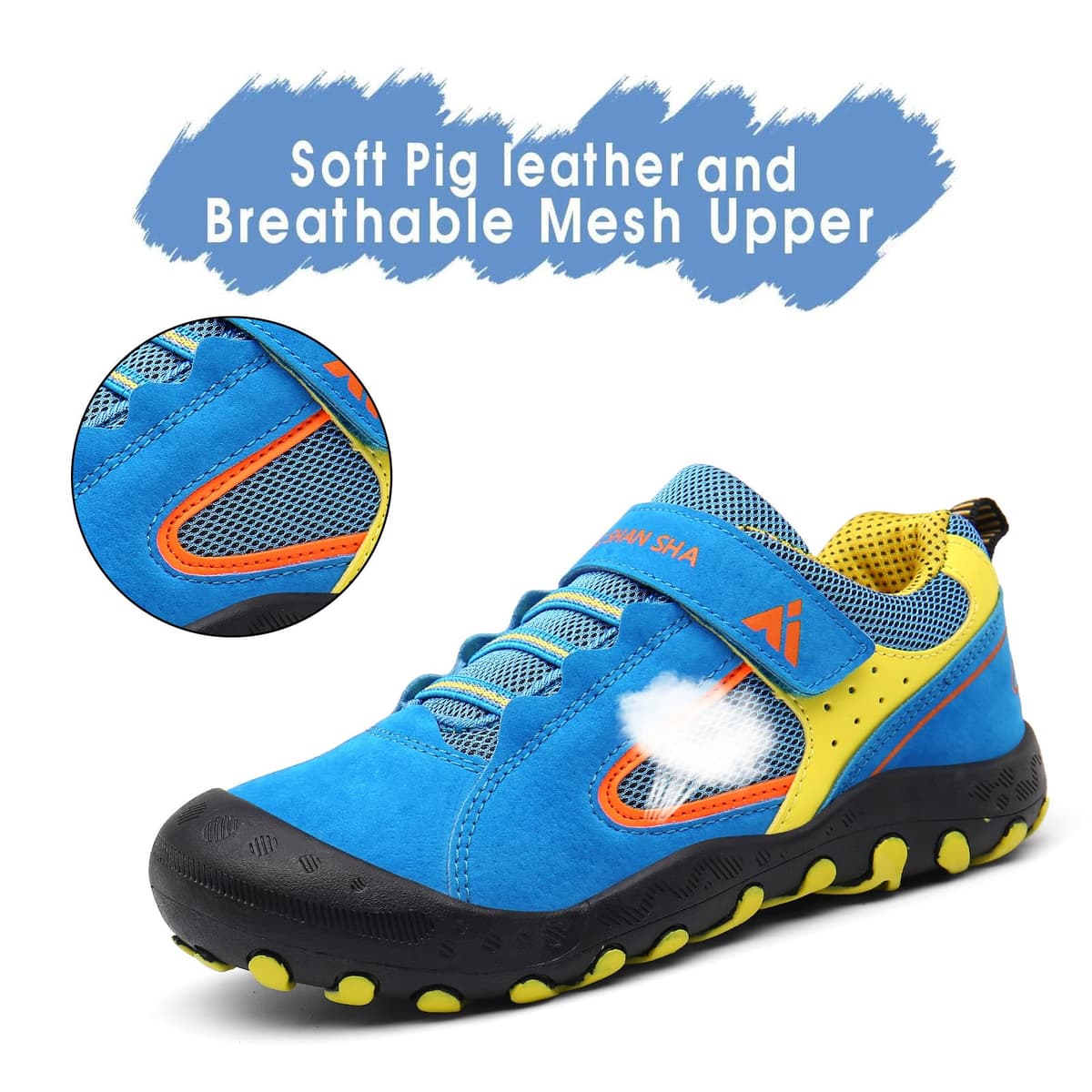 Mishansha Unisex Ligero Zapatillas de Deporte para Niños Niñas Sneakers Transpirable Cómodos Zapatos Casuales Tallas 24-38 EU — view 2