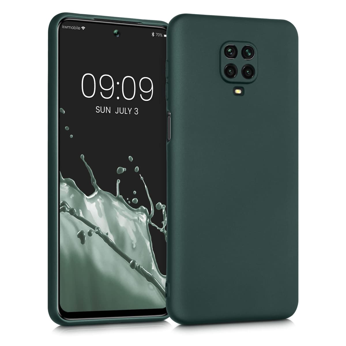 kwmobile Carcasa Compatible con Xiaomi Redmi Note 14 Pro 5G / Poco X7 Funda - Funda Ultrafina de TPU con Bordes elevados - Lavanda Metalizado — view 137
