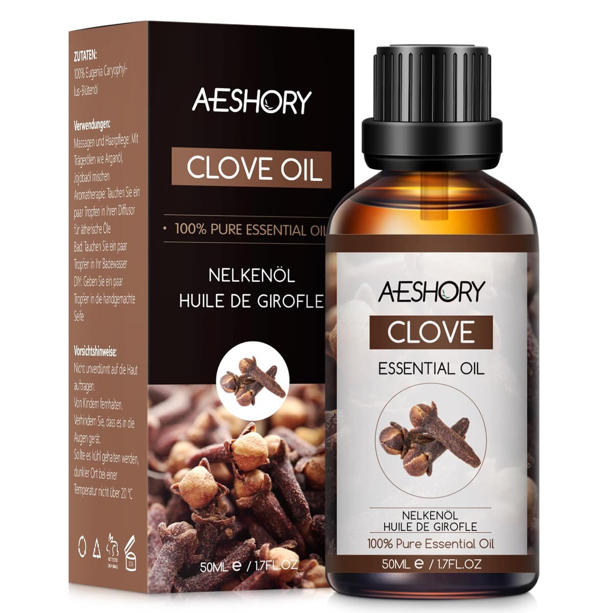 AESHORY Aceite Esencial de Rosa 50ML, Natural Aceite de Aromaterapia de Rosa, Aceites de Fragancia Premium para Humidificador, Masaje, Baño, Cuidado la Piel, Relajación y Calma — view 19