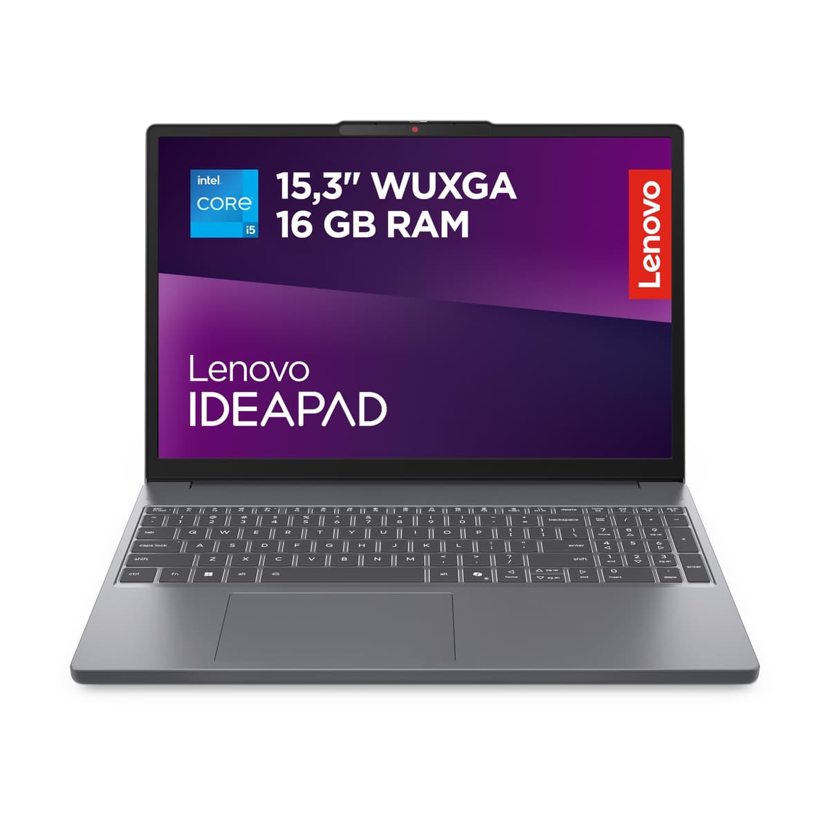 Lenovo IdeaPad Slim 3 Gen 10 – Ordenador Portátil 15.3" WUXGA (Intel Core i5-13420H, 16 GB RAM, 1TB SSD, Gráficos Intel UHD, Wi-Fi 6, Windows 11 Home) Teclado QWERTY Español - Gris Luna