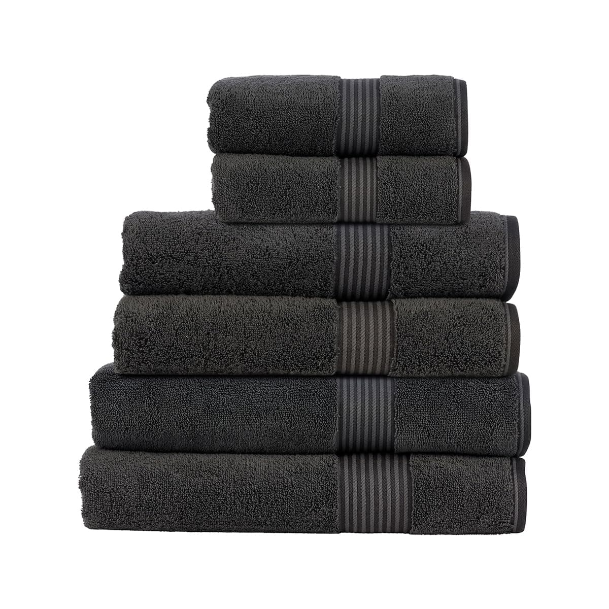 Christy Supreme Hygro 2 Hand Towels Set | Mineral Blue | 100% Luxury Supima Cotton | Ultra Soft | Super Absorbent | 650GSM | Plush and Long Lasting — view 37