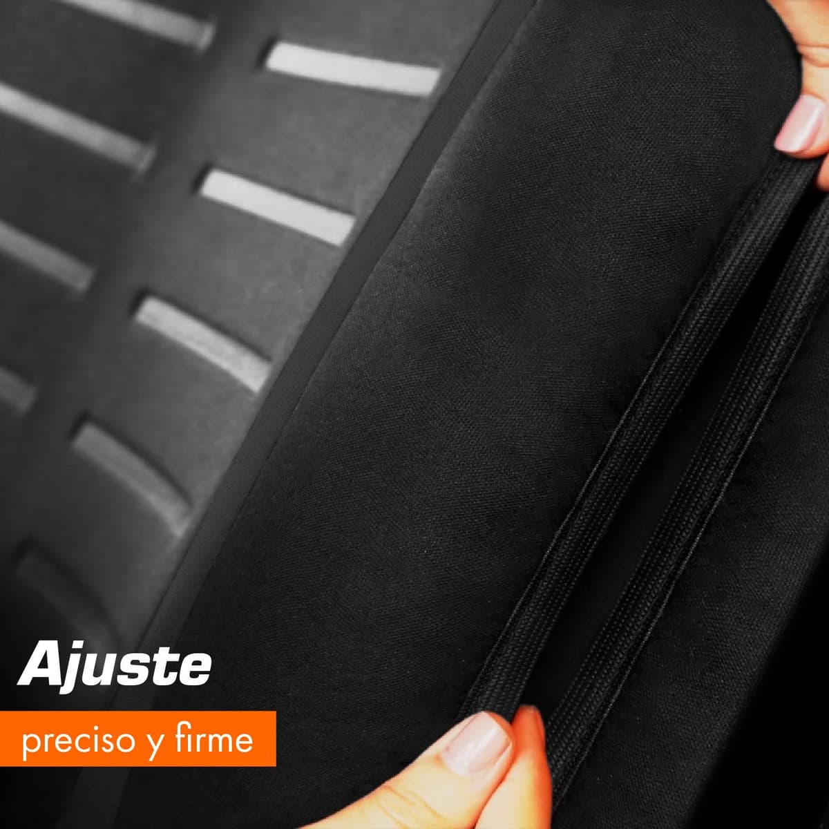 Upgrade4cars Fundas Asientos Coche Universales Negro | Cubre Universal | Protector de Asiento Delantero para Delantero y Trasero | Accesorios Interior Decoracion — view 5