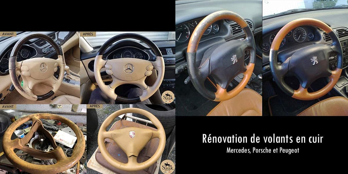 SOFOLK Kit de renovación de Cuero y Polipiel: reparación + Pintura + Pintura Protectora - Volante, Asiento de Coche, sillón, Zapatos (6-Off-White) — view 4