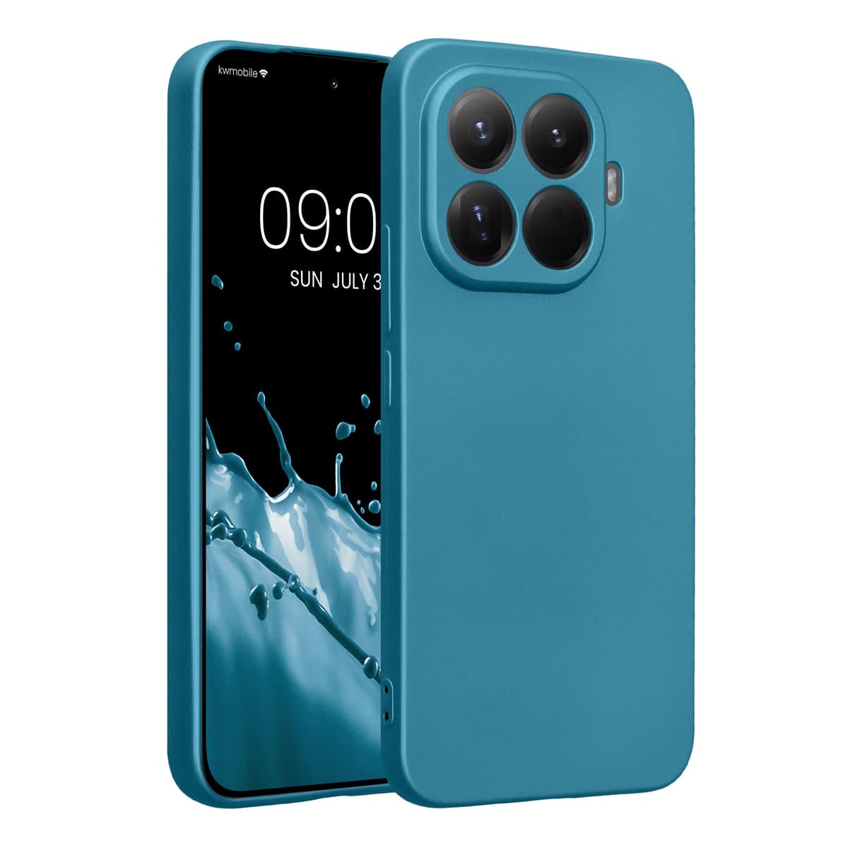 kwmobile Carcasa Compatible con Xiaomi Redmi Note 14 Pro 5G / Poco X7 Funda - Funda Ultrafina de TPU con Bordes elevados - Lavanda Metalizado — view 228