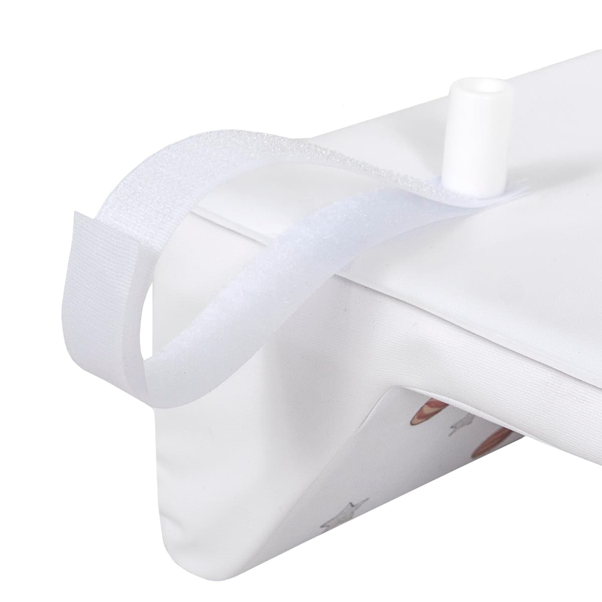 Ceba Baby® Cambiador Bebe para Cuna - Cambiador Rígido para Bebés - 70x50 cm - 2 Cuñas - Almohadilla Cambiadora Lavable para Niñas y Niños - Certificado Öko-Tex - Giardino - 70x50 cm — view 4