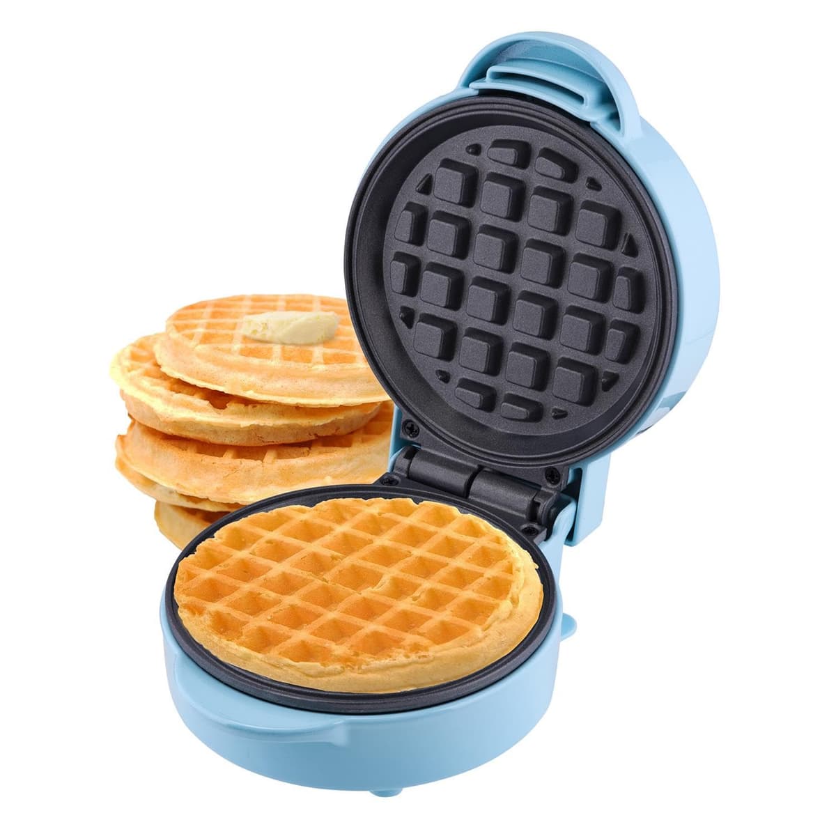 Sensio Home Multi Functional 3 in 1 Waffle Iron, Deep Fill Sandwich Toaster, Panini Press or Grill Snack Maker Machine Interchangeable Non Stick Easy Clean Plates Secure Lock Plus Ready & Power Lights — view 12
