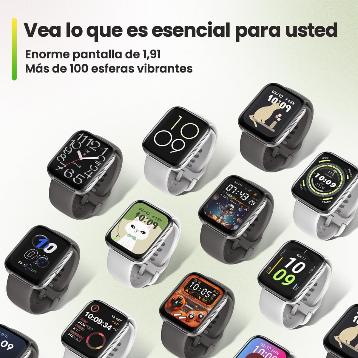 Amazfit Bip 5 Unity Reloj inteligente de actividad física con batería para 11 días, más de 120 modos de deporte, llamadas telefónicas por Bluetooth, monitorización de la salud y esferas personalizable Charcoal Bip 5 Unity — view 2