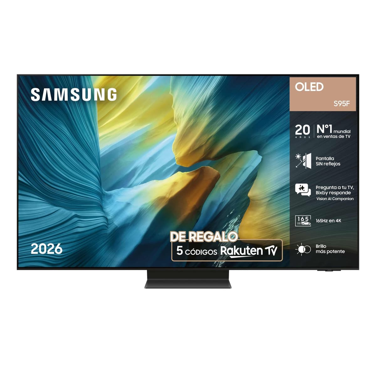 Samsung TV 83 Pulgadas OLED S93F 4K Smart TV con Vision AI, Motion Xcelerator 144Hz y Colores certificados por Pantone — view 24