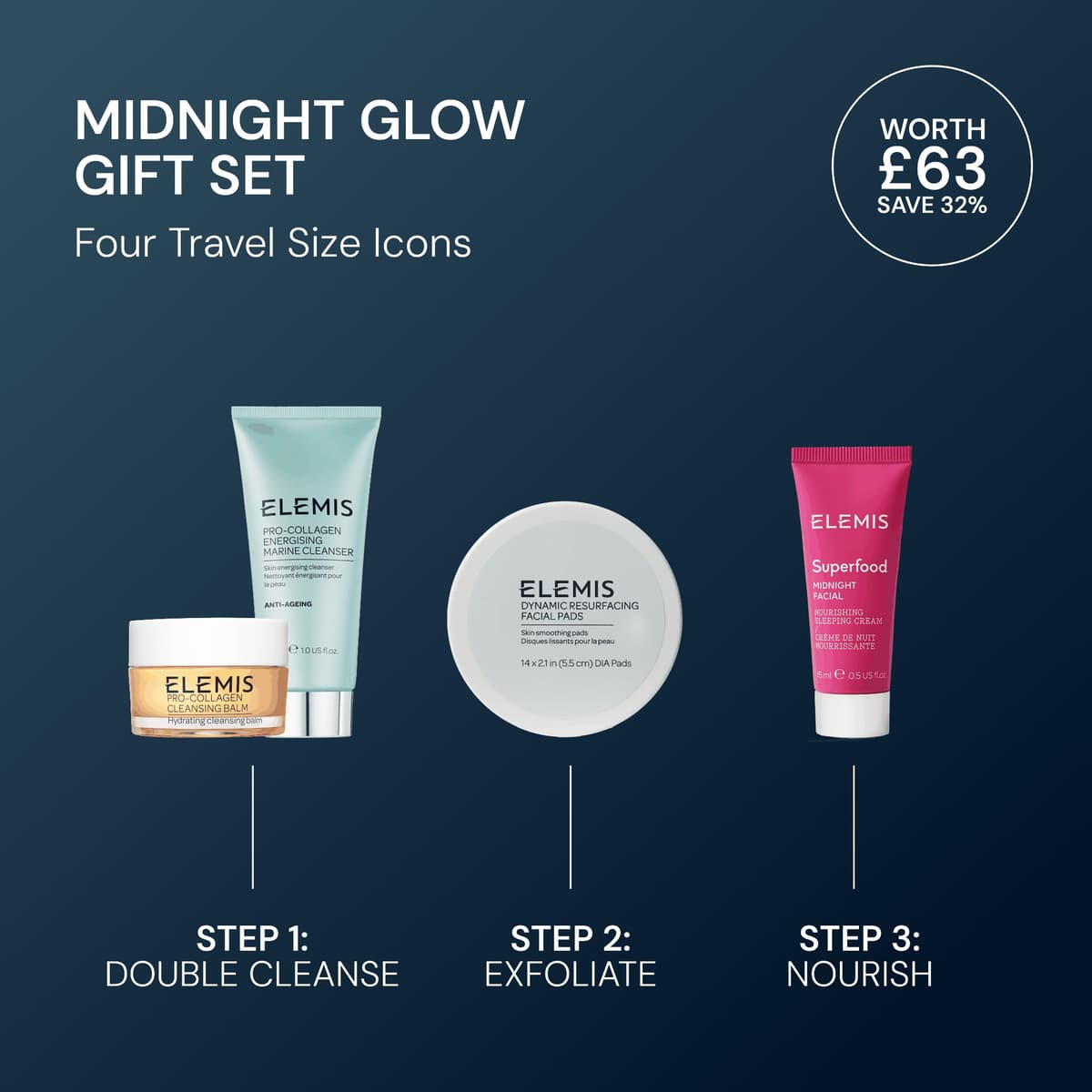 ELEMIS Gift Sets for Women – Luxury Skincare Gift Collection for Her – Premium Beauty Gift Set for Birthday, Christmas and Special Occasions — view 6