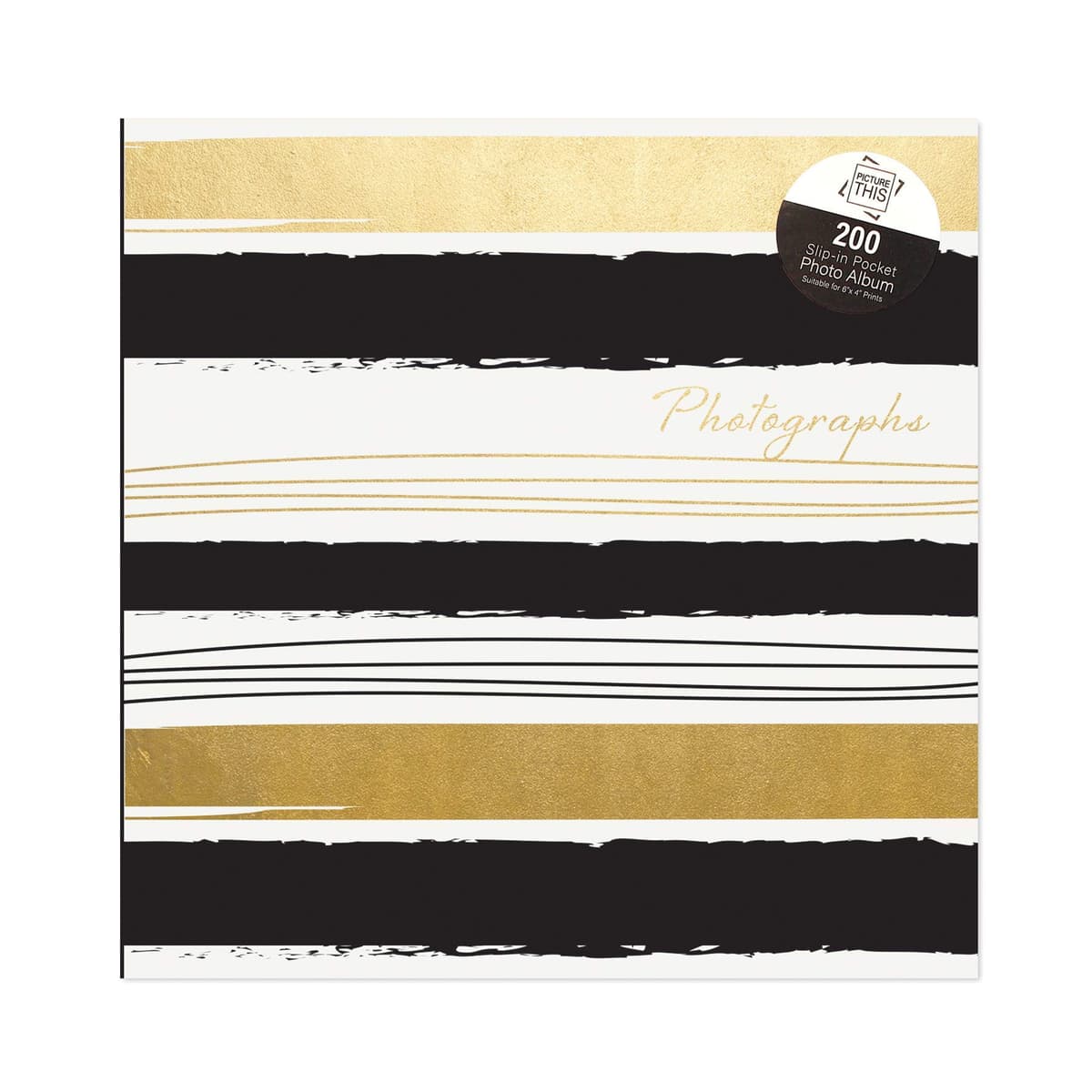 Tallon Abstract Marble Swirl 6x4 Photo Album Memo Slip in Holds 200 Photos — view 7