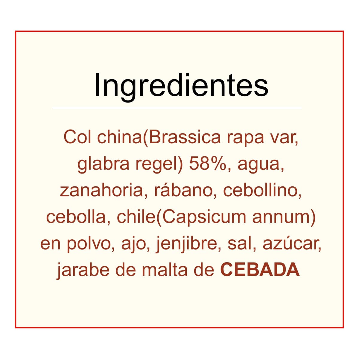 Kimchi Coreano & Col China Fermentada Picante – Auténtica Receta Tradicional, Fermentación Natural, Sabor Intenso y Crujiente - Pack Laborawi (570g) — view 4