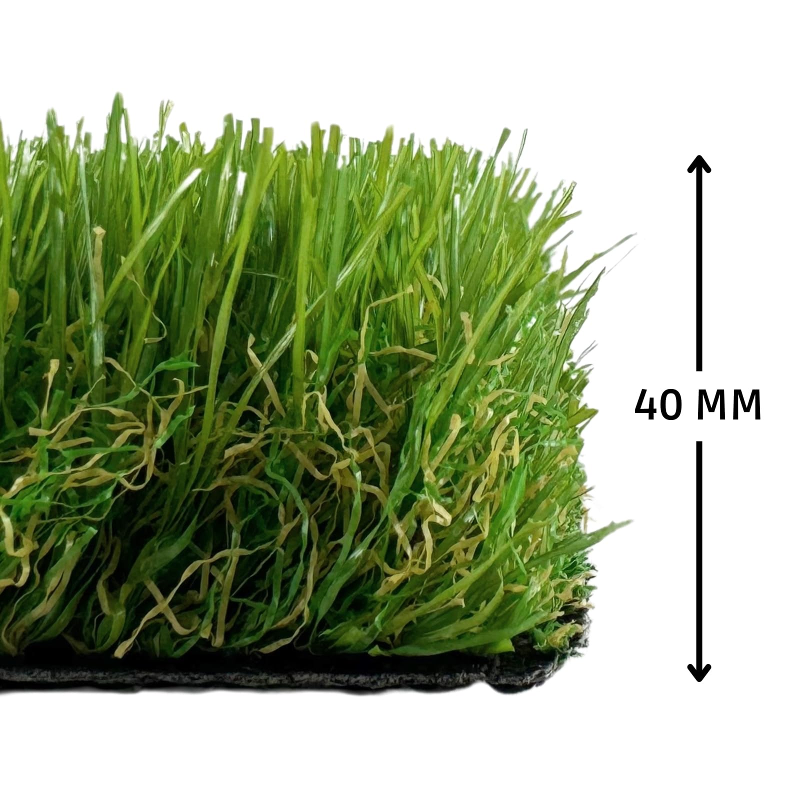 Artificial Grass 40 mm Ideal for Terrace, Garden, Patio, Balcony. Artificial Grass Rolls Many Cuts Available. Mod Sevilla (2mx3m = 6m2) — view 6