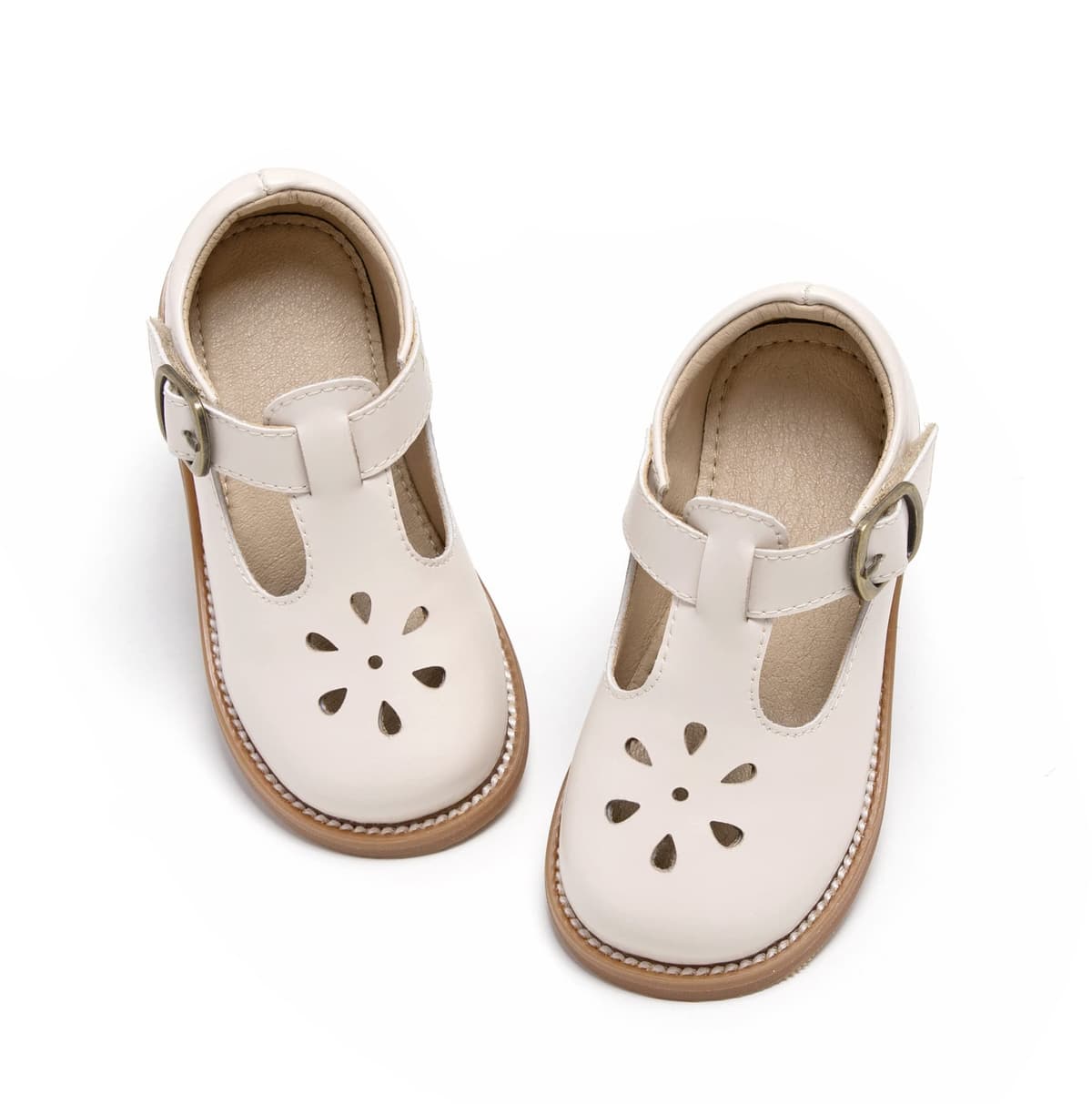 Felix & Flora Toddler Little Girl Mary Jane Dress Shoes - Ballet Flats for Girl Party School Shoes — view 57