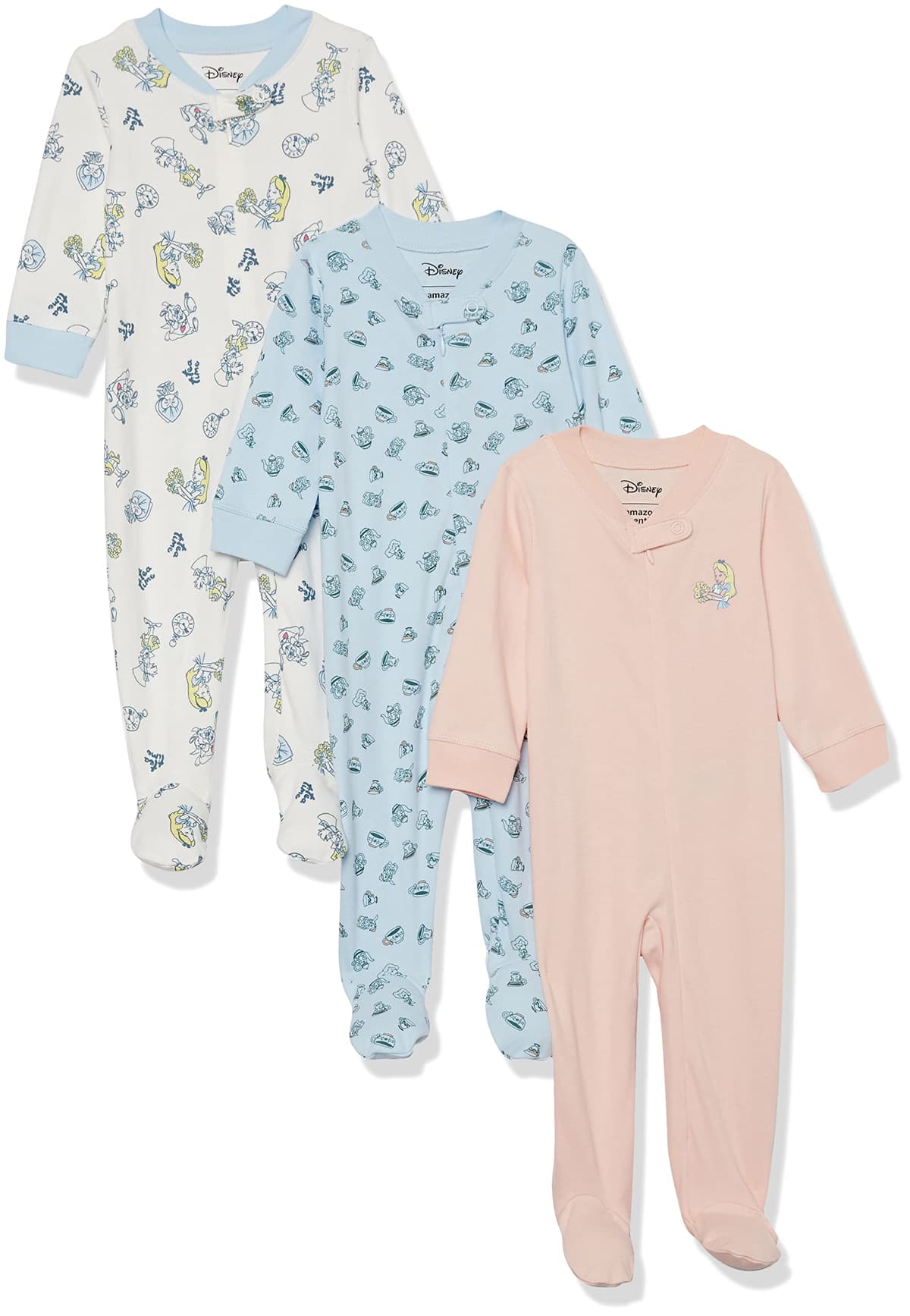 Amazon Essentials Disney | Marvel | Star Wars Pijama Ceñido de Algodón con Pies Unisex Bebés y Niño, Paquetes Múltiples — view 9