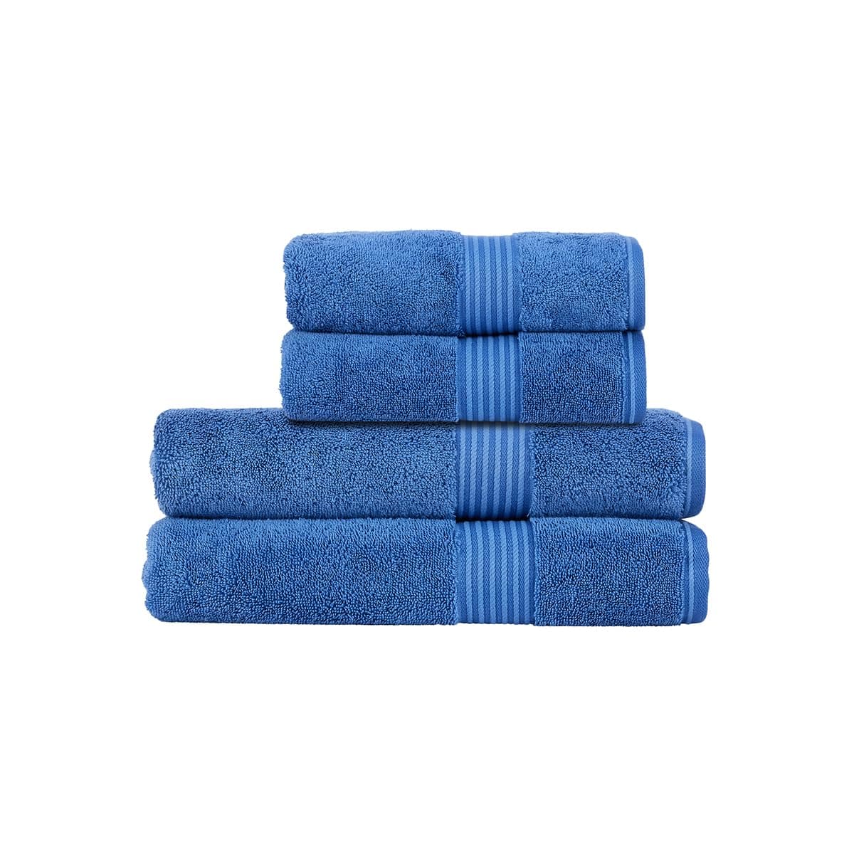 Christy Supreme Hygro 2 Hand Towels Set | Mineral Blue | 100% Luxury Supima Cotton | Ultra Soft | Super Absorbent | 650GSM | Plush and Long Lasting — view 40